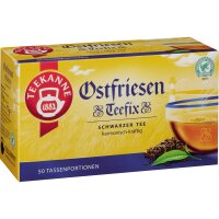 Teekanne Tee Teefix Schwarztee 50 Btl./Pack.