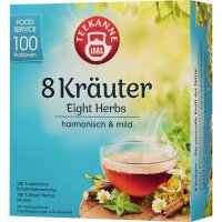 Teekanne Tee 8-Kräuter 100 Btl./Pack.