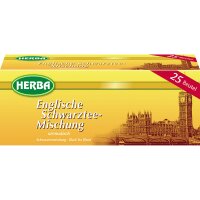 HERBA Tee Schwarzteemischung 25 Btl./Pack.
