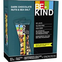 BE-KIND Nussriegel NUTS SEA SALT DARK 12 x 40 g/Pack.