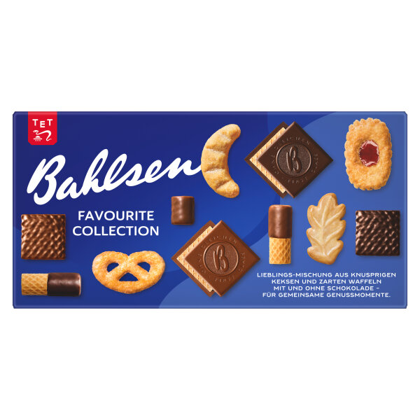 Bahlsen Gebäckmischung Favourite Collection S Karton 161 g/Pack.