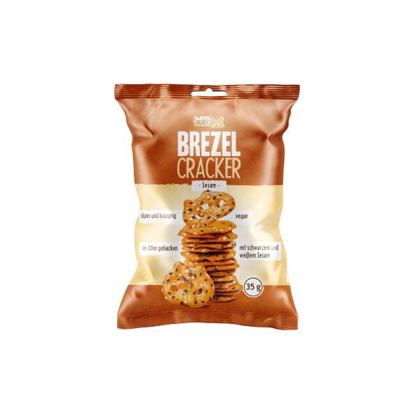 Gebäck Brezel Cracker Sesam 28 x 35 g/Pack.