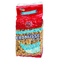 XOX Erdnüsse naturell Tüte 900 g/Pack.