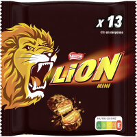 LION® Schokoriegel Mini 13 x 18 g/Pack.