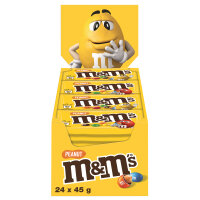 M&MS® Schokolade Peanut 24 x 45 g/Pack.
