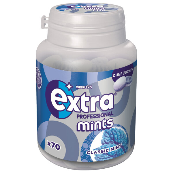 WRIGLEYS EXTRA® Pastillen Professional Mint 70 St./Pack.