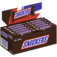 SNICKERS® Schokoriegel Single 32 x 50 g/Pack.