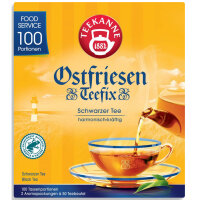 Teekanne Tee Ostfriesen Teefix Schwarzer Tee 100 Btl./Pack.