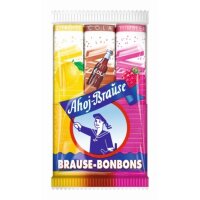 Ahoj Bonbons Brause Zitrone, Himbeer, Cola 3 x 23 g/Pack.