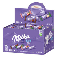Milka Schokolade NAPS MIX LOSE Alpenmilch, Haselnuss,...