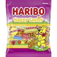 HARIBO Fruchtgummi Happy Easter Minis 250 g/Pack.