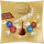 Lindt Pralinen LINDOR Schokokugeln Sharing Box Milchschokolade, Feinherb, Caramel & Salz, Weiße Schokolade, Haselnuss 250 g/Pack.