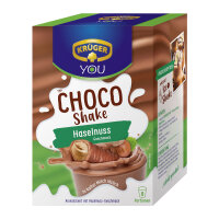 KRÜGER YOU Trinkschokolade Choco Shake Haselnuss 8 x...