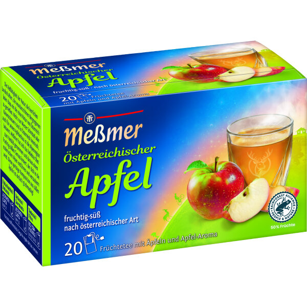 Meßmer Tee Österreichischer Apfel 20 Btl./Pack.
