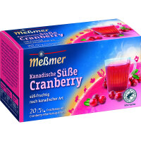 Meßmer Tee Kanadische Süße Cranberry 20...