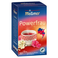 Meßmer Tee Powerfrau Kräutertee mit Hibiskus,...