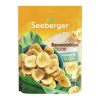SEEBERGER Trockenobst Bananenchips 150 g/Pack.