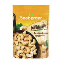 SEEBERGER Cashewkerne geröstet 150 g/Pack.
