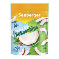 SEEBERGER Trockenobst Kokoschips 110 g/Pack.