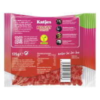 Katjes Fruchtgummi Red List 175 g/Pack.