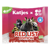 Katjes Fruchtgummi Red List 175 g/Pack.