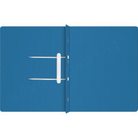 Schnellverschlusshefter TOBRO 13-1V-250, 1 Falz, Kaufm.-Beh&ouml;rdenheftung, 250 g-m&sup2;, Verpackungseinheit 60 St&uuml;ck blau