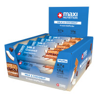 MaxiNutrition Proteinriegel Waffle Bar Milk & Coconut...