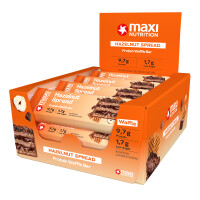 MaxiNutrition Proteinriegel Waffle Bar Hazelnut Spread 12...