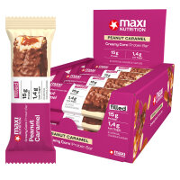 MaxiNutrition Proteinriegel Creamy Core Peanut Caramel 12...