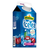 Pfanner Eistee Wildkirsche TetraPak 8 x 0,75 l/Pack.