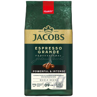 JACOBS Espresso Grande würzig, getreidig ganze Bohne...