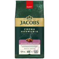 JACOBS Kaffee Crema Harmonia nussig, fruchtig ganze Bohne...
