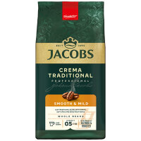 JACOBS Kaffee Crema Traditional getreidig, würzig,...