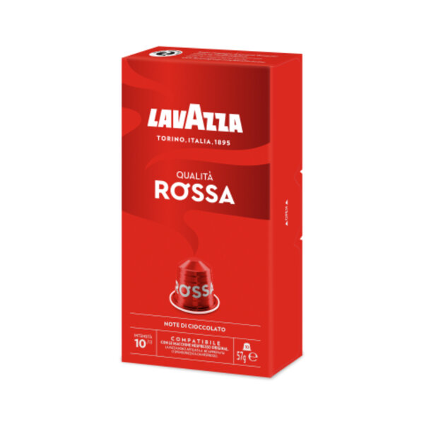 Lavazza Espressokapsel Qualità Rossa Nespresso® Maschine fruchtig, schokoladig Intensität: 10 10 x 5,7 g/Pack.