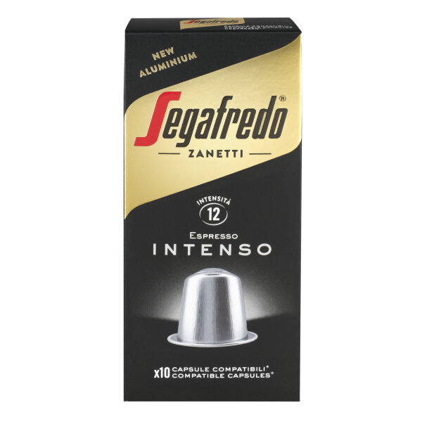 Segafredo Zanetti Espressokapsel Intenso Nespresso® Maschine 100 % Arabica Intensität: 12 10 x 5,1 g/Pack.