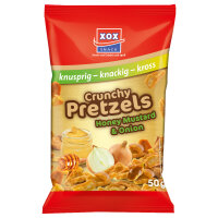 XOX Gebäckmischung Crunchy Pretzels Honig-Senf,...
