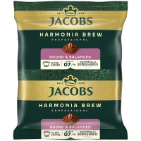JACOBS Kaffee Harmonia Brew Arabica, Robusta gemahlen 80...