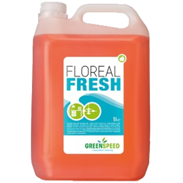 GREENSPEED Allzweckreiniger Floreal Fresh Oberflächen Blumen 8 Kanister Kunststoff/Polyethylen 5l