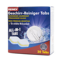 REINEX Spülmaschinentabs 7 in 1 Zitrone 30 St./Pack.