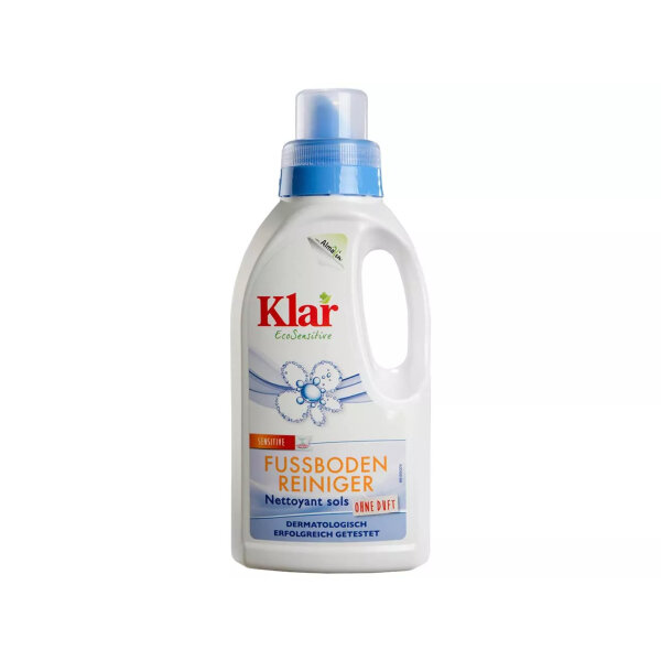 Klar Bodenreiniger EcoSensitive neutral dermatologisch getestet 10,3-11,3 Altplastik, 100 % recycelt 0,5l