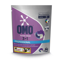 OMO Waschmittel Professional Active Clean 3 in 1...