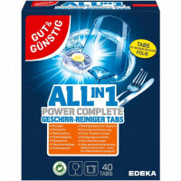 GUT & GÜNSTIG Spülmaschinentabs ALL in 1...
