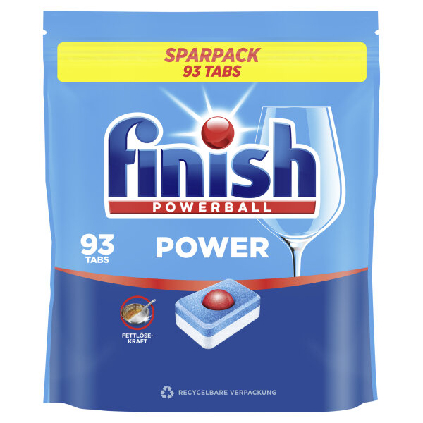 FINISH Spülmaschinentabs Powerball Power Fresh 93 St./Pack.