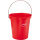 VIKAN Putzeimer 12l Polypropylen rot