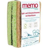 memo Reinigungsschwamm 6,5 x 1,8 x 9,8 cm (B x H x T)...