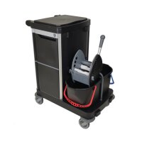 GREENSPEED Reinigungswagen C-Shuttle 150 DB schwarz/grau