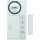 ABUS Tür-/Fenstermelder Time2Close™ Alarmeinheit: 43 x 85 x 15, Magnetsensor: 10 x 45 x 15 mm (B x H x T) 10g