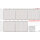 GÜSS® Urlaubsübersicht 2027 98,5 x 60 cm (B x H) Karton schwarz/rot