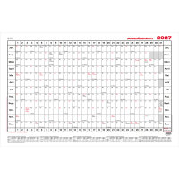GÜSS® Plakatkalender 2027 DIN A1 quer 96,5 x 60...