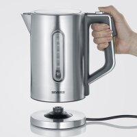 SEVERIN Wasserkocher WK 3418 1,7l Edelstahl Edelstahl...